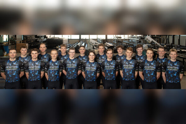 De renners van het Metec-Solarwatt Cyclingteam