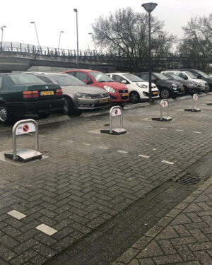 Automatische parkeerbeugel