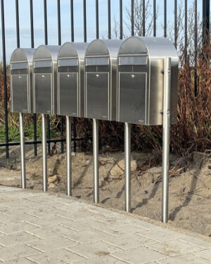 Brievenbus Bobi Classic RVS