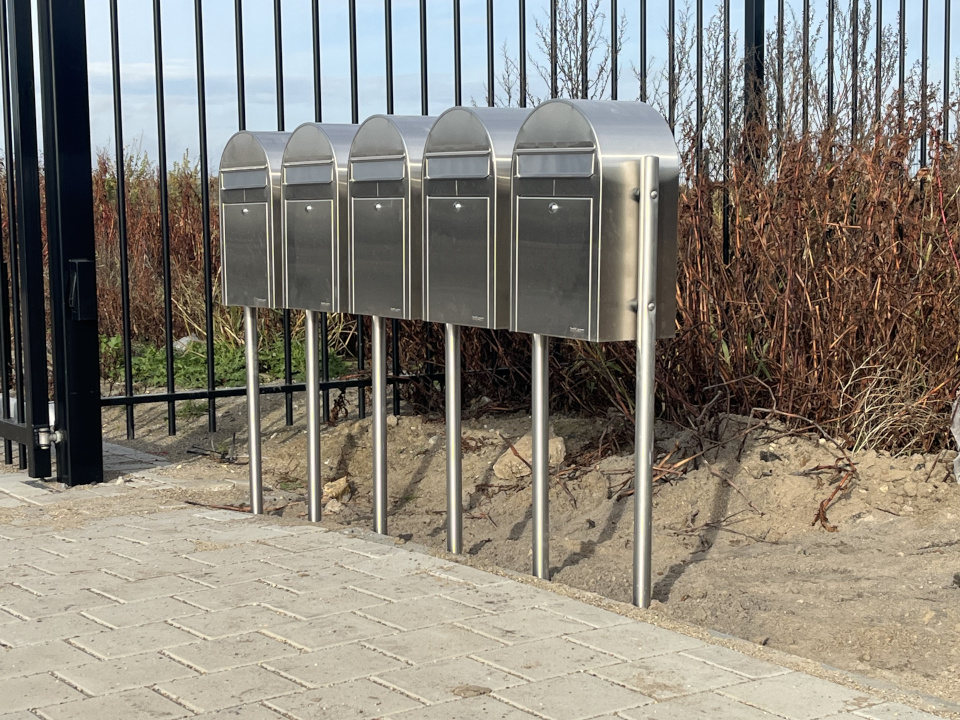 Brievenbus Bobi Classic RVS