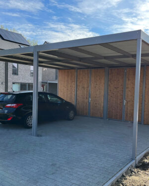 Carport C-200 met berging