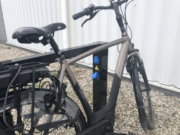 Fietsaanleunbeugel Carré voor E-bike