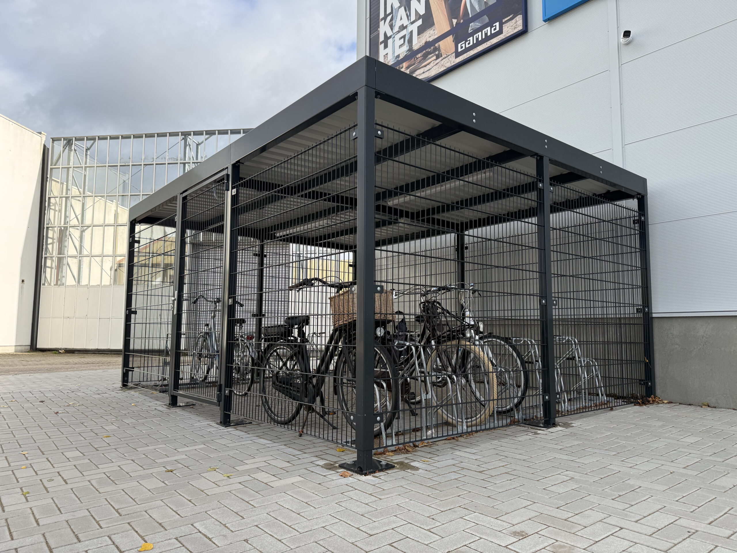 Fietsenstalling H 200 De Volledig Afsluitbare Fietsenstalling