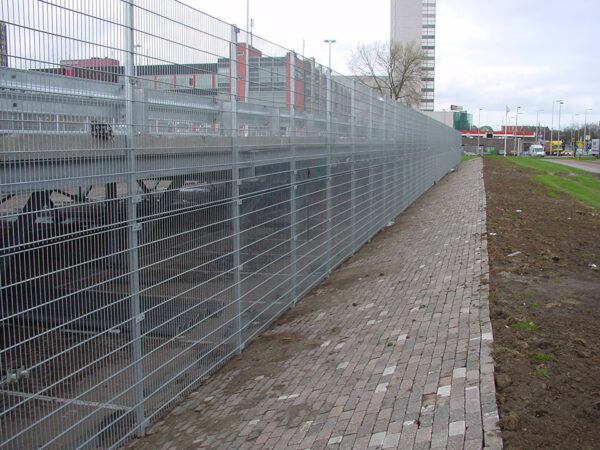 Gevelhekwerk parkeergarage