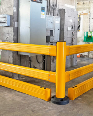 Kunststof aanrijdbeveiliging Guardrail