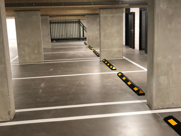 Parkeerstootbanden kunststof