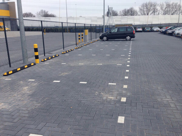 Parkeerstootbanden kunststof