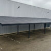 Carport met zonnepanelen