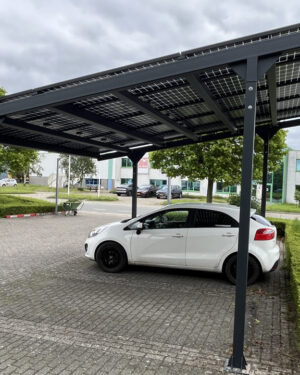 Carport met zonnepanelen - Solarcarport