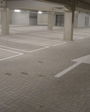 Wegmarkering parkeergarage bewegwijzering